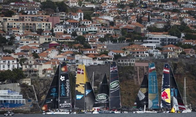 The Extreme Sailing Series. Act 6. Madeira. Portugal. 25th September 2016 © Lloyd Images