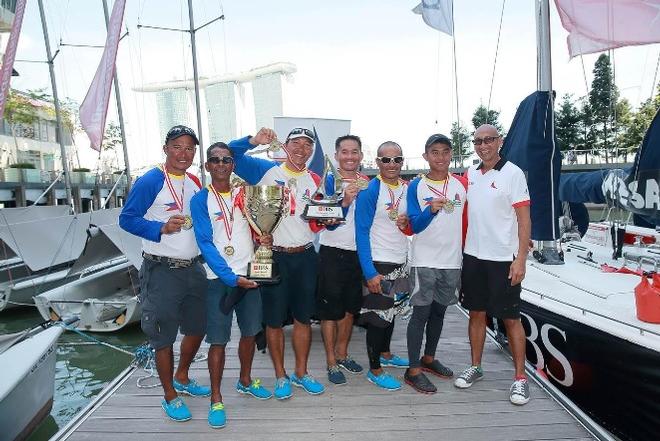 Team Philippines claim DBS Marina Bay Cup crown for the second year running © Howie Photography / SSF