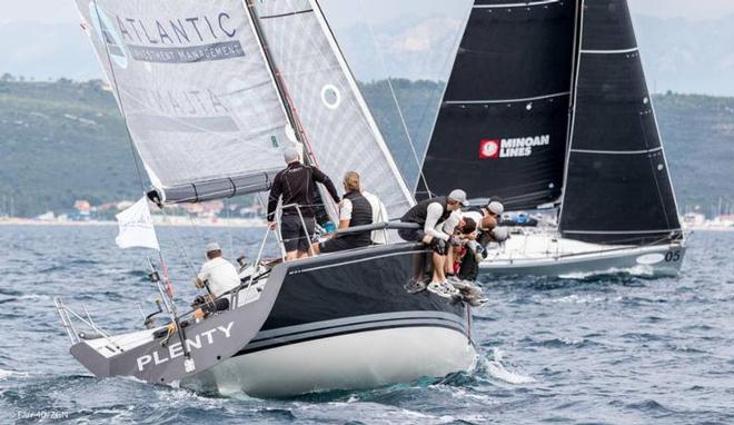 Plenty, skippered by Alex Roepers of New York, is seeking to add Zadar to an impressive list of circuit wins during the 2016 season. © Farr 40 Class Association