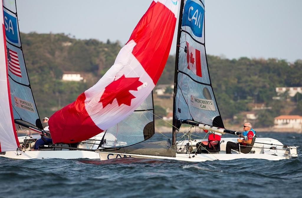 SKUD18 (CAN) - 2016 Paralympics - Day 3, September 15, 2016 photo copyright Richard Langdon / World Sailing taken at  and featuring the  class