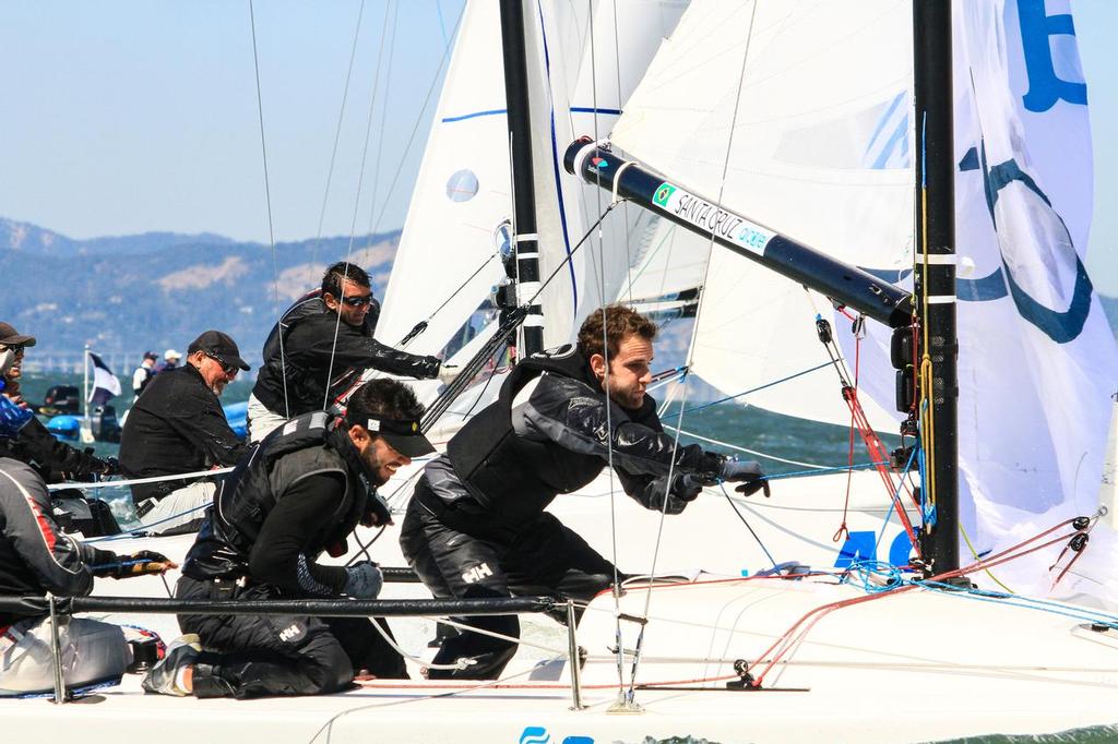 - Alcatel J-70 Worlds - Day 1, St Francis Yacht Club photo copyright Chris Ray taken at  and featuring the  class