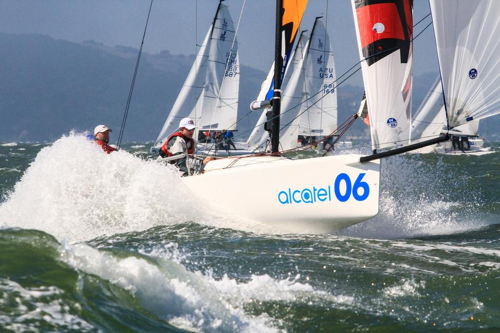 - Alcatel J-70 Worlds - Day 1, St Francis Yacht Club photo copyright Chris Ray taken at  and featuring the  class