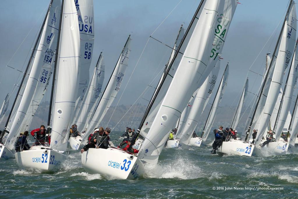  J-70 Worlds, Day 1 - 27 September 2016 photo copyright John Navas  taken at  and featuring the  class