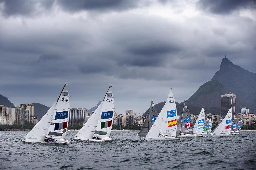 Norlin OD 2.4 - 2016 Paralympics - Day 5, September 17, 2016 photo copyright Richard Langdon / World Sailing taken at  and featuring the  class