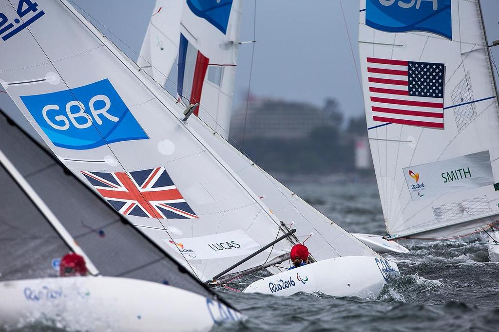 Norlin OD 2.4 - 2016 Paralympics - Day 5, September 17, 2016 photo copyright Richard Langdon / World Sailing taken at  and featuring the  class