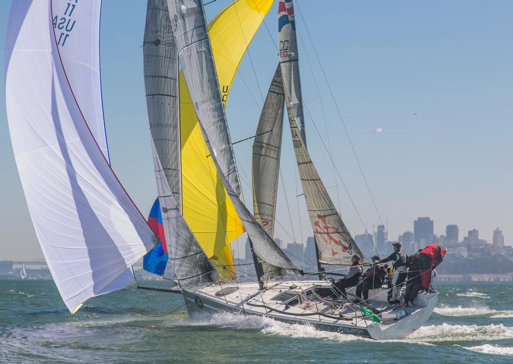 USA 11 Tiburon	C&C 30 Steve Stroub - Day 3, Rolex Big Boat Series 2016 photo copyright Rolex/Daniel Forster/Rolex Big Boat Series http//:www.rolexbigboatseries.com taken at  and featuring the  class
