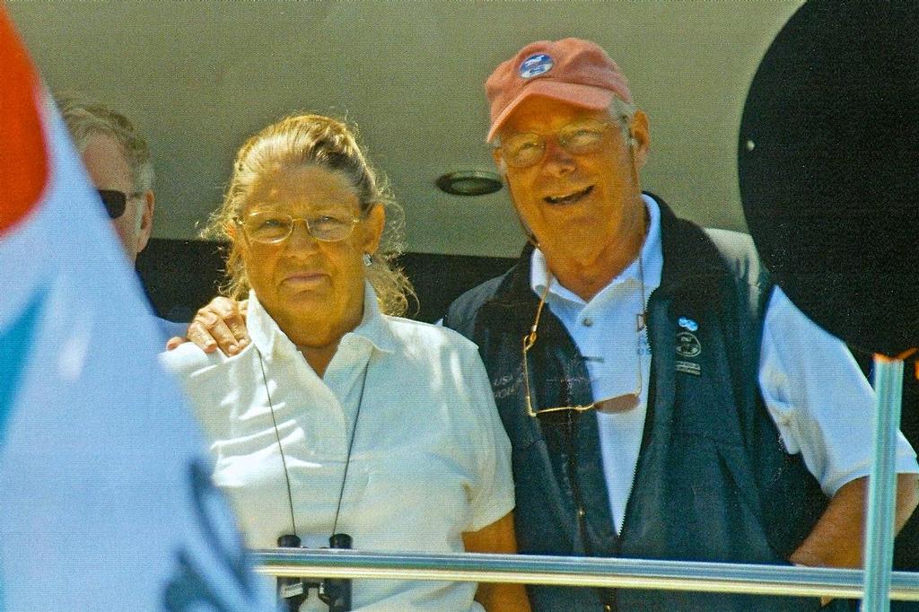 Terry and Mary Kohler had close associations in New Zealand through the America&rsquo;s Cup, North Sails and Southern Spars photo copyright Peter Montgomery taken at  and featuring the  class