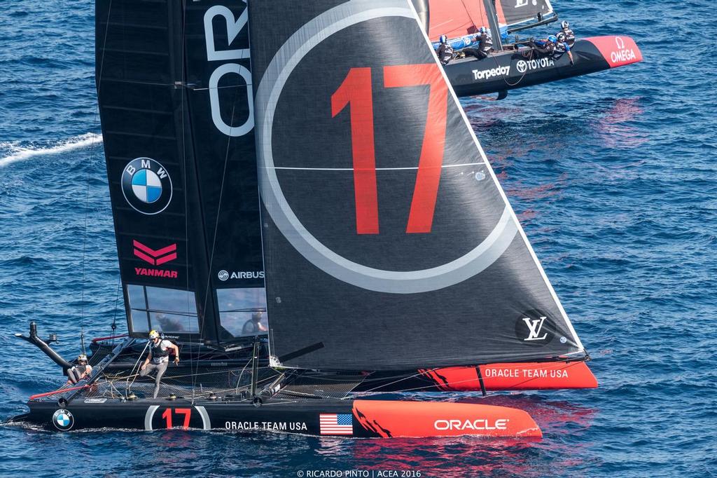 Oracle Team USA - Toulon (FRA) - 35th America's Cup Bermuda 2017 - Louis Vuitton America's Cup World Series Toulon - Racing Day 2 © ACEA / Ricardo Pinto http://photo.americascup.com/