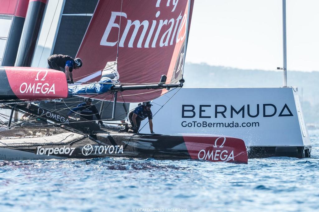 Emirates Team NZ - Toulon (FRA) - 35th America's Cup Bermuda 2017 - Louis Vuitton America's Cup World Series Toulon - Racing Day 2 photo copyright ACEA / Ricardo Pinto http://photo.americascup.com/ taken at  and featuring the  class