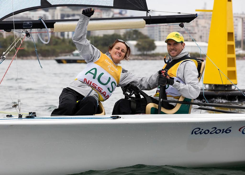 SKUD 18 - 2016 Paralympics - Day 5, September 17, 2016 photo copyright Richard Langdon / World Sailing taken at  and featuring the  class