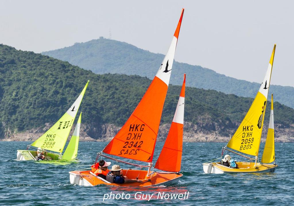 Racing in Port Shelter. Sailability HK (Bart's Bash) 2016. © Guy Nowell http://www.guynowell.com