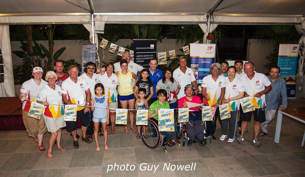 Sail. Have fun. Give away prizes. And now it's time for the bbq! Bart's Bash 2016 by Sailability HK.   © Guy Nowell http://www.guynowell.com