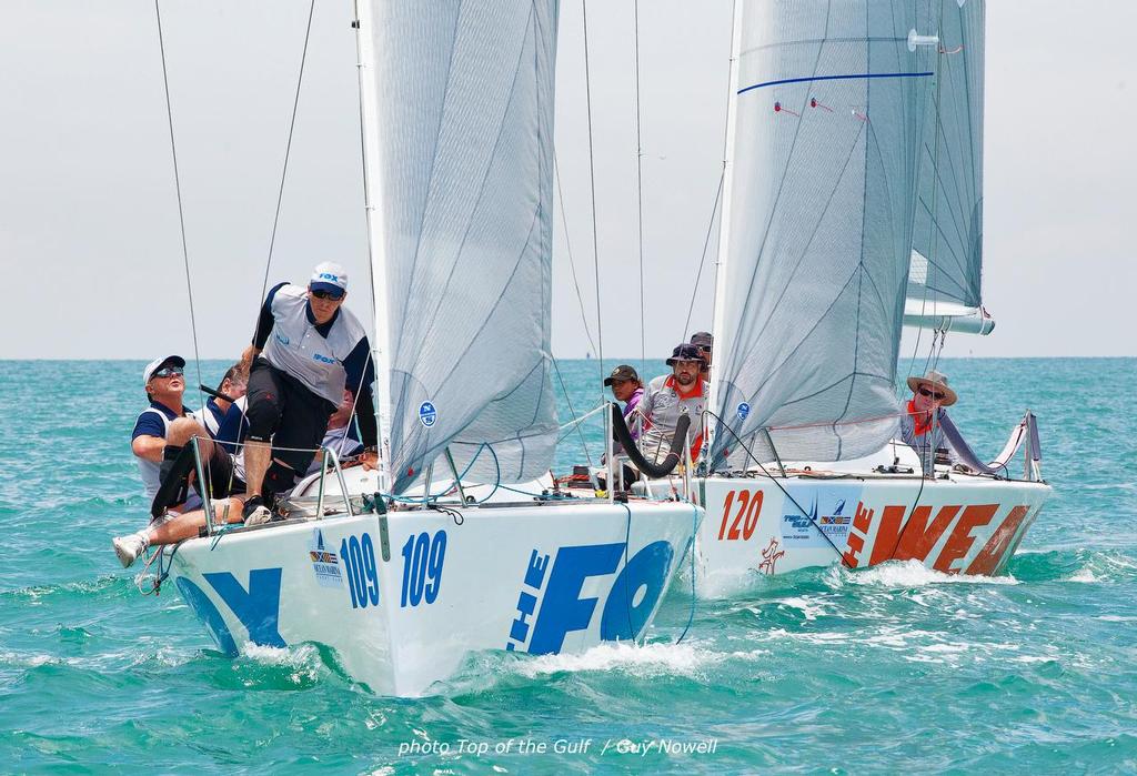Platus racing for the Coronation Cup, Top of the Gulf Regatta, Pattaya photo copyright Guy Nowell/Top of the Gulf taken at  and featuring the  class