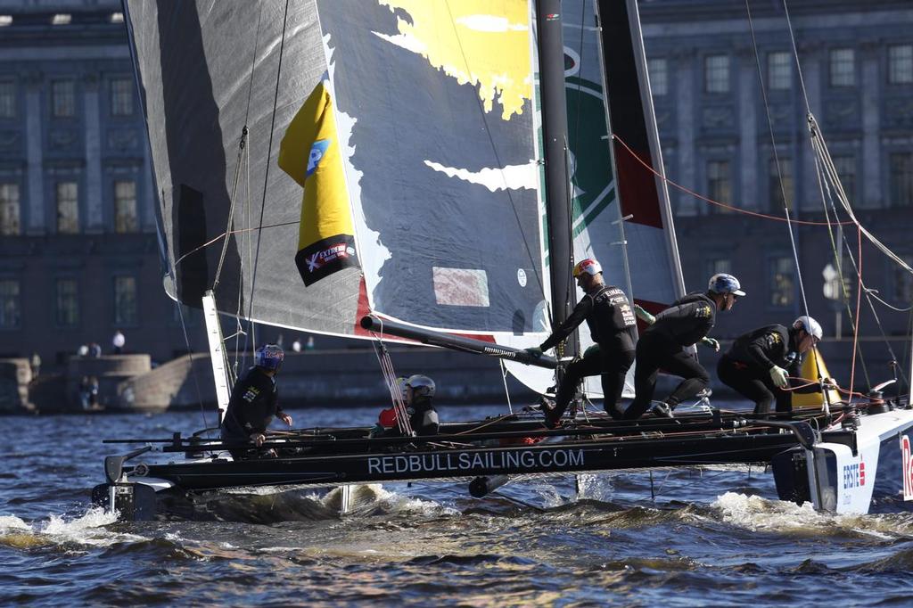 sp sent20162688 - Day 3, Extreme Sailing Series, St Petersburg, Sept 2016 photo copyright Eugenia Bakunova http://www.mainsail.ru taken at  and featuring the  class