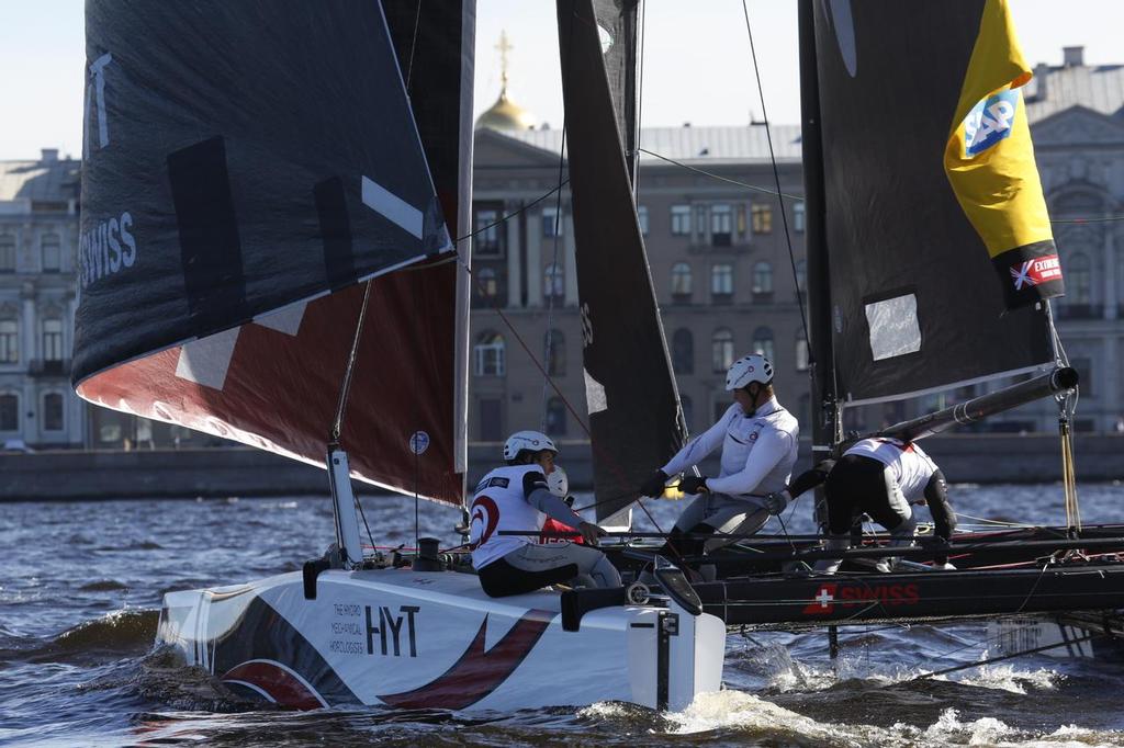  - Day 3, Extreme Sailing Series, St Petersburg, Sept 2016 photo copyright Eugenia Bakunova http://www.mainsail.ru taken at  and featuring the  class