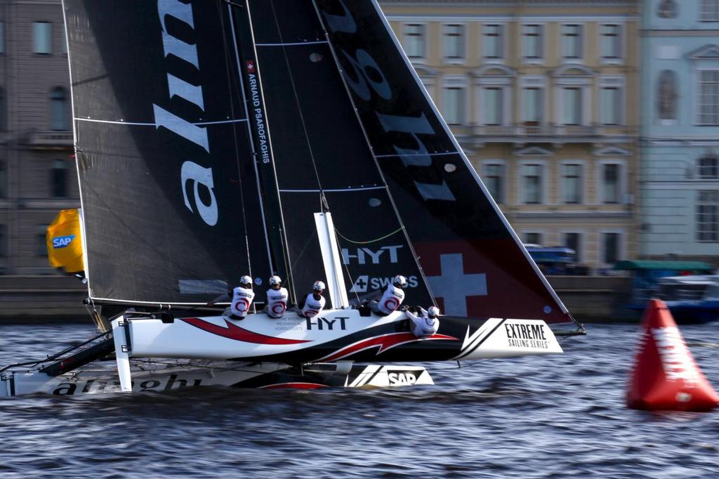 - Day 3, Extreme Sailing Series, St Petersburg, Sept 2016 © Eugenia Bakunova http://www.mainsail.ru