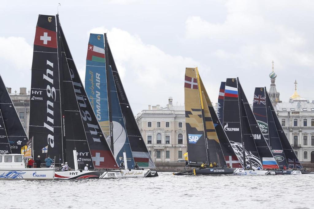  - Day 4, Extreme Sailing Series, St Petersburg, Sept 2016 photo copyright Eugenia Bakunova http://www.mainsail.ru taken at  and featuring the  class