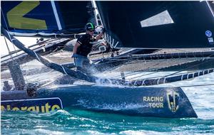 Working hard for the win on NORAUTO - GC32 La Reserva de Sotogrande Cup photo copyright Jesus Renedo / GC32 Racing Tour taken at  and featuring the  class
