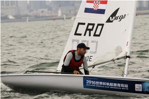 Day 1 – CRO - Sailing World Cup Qingdao photo copyright Richard Aspland taken at  and featuring the  class