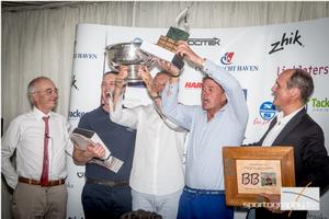 The overall winner of the championship, hosted by the Royal London Yacht Club, is John Bertrand (AUS) - Etchells World Championship photo copyright Sportography.tv taken at  and featuring the  class