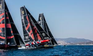 Team Tilt yee-haas out of the start line - GC32 La Reserva de Sotogrande Cup photo copyright Jesus Renedo / GC32 Racing Tour taken at  and featuring the  class