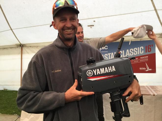 Yamaha provided the spot prize for the 2016 PIC Coastal Classic © PIC Coastal Classic http:www.coastalclassic.co.nz