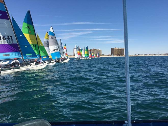 2016 Hobie 16 Open Hobie 18 North American Championships – Day 1 © Rich McVeigh