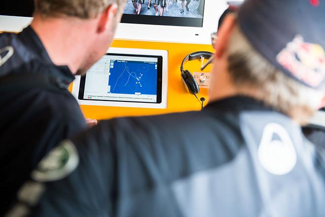 SAP's insights into the superfast Stadium Racing of the Extreme Sailing Series have become even more important to spectators and sailors alike this season with the move to 'flying' GC32 catamarans. © Tristan Stedman - SAP Extreme Sailing Team