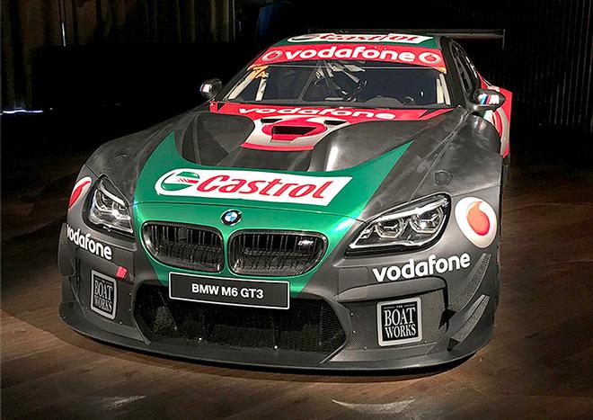 The second works BMW F13 M6 GT3 that will compete in February's 12 hour haul around the legendary track. ©  SW