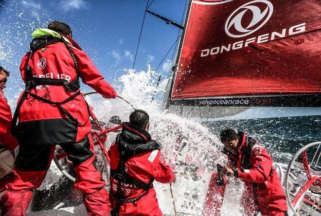 China back in the Volvo Ocean Race with Charles Caudrelier as skipper © Yann Riou / Dongfeng Race Team /Volvo Ocean Race