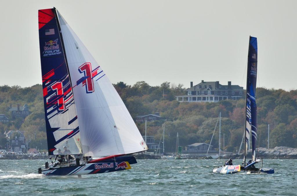 Taking off..... - Red Bull Foiling Generation USA Championships 2016 photo copyright John Lincourt taken at  and featuring the  class