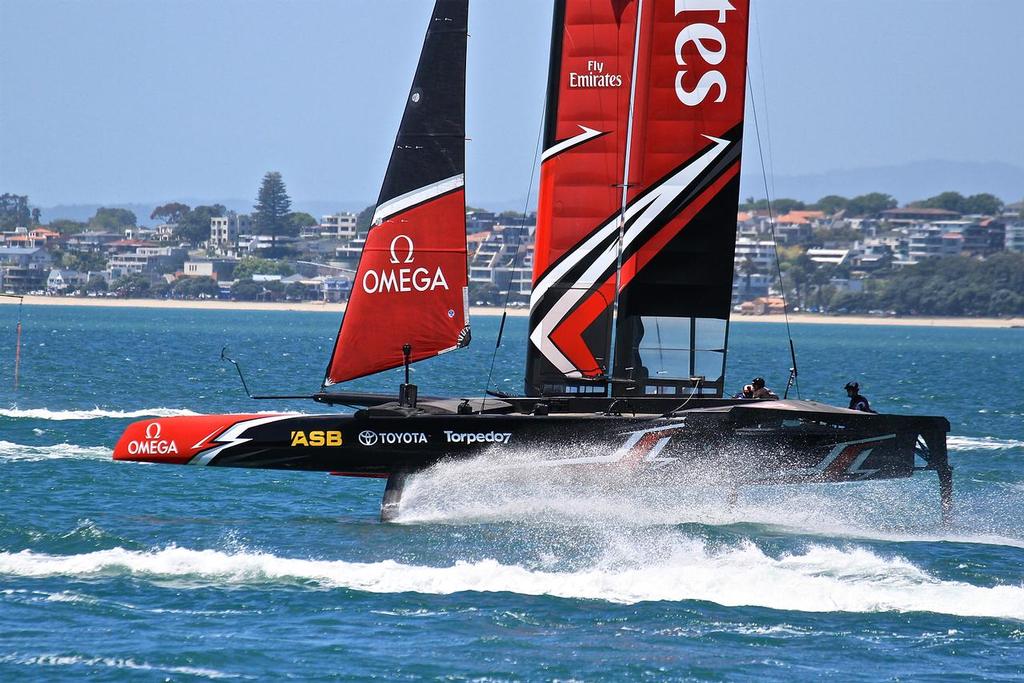  - Emirates Team New Zealand - Waitemata Harbour, November 9, 2016 photo copyright Richard Gladwell www.photosport.co.nz taken at  and featuring the  class