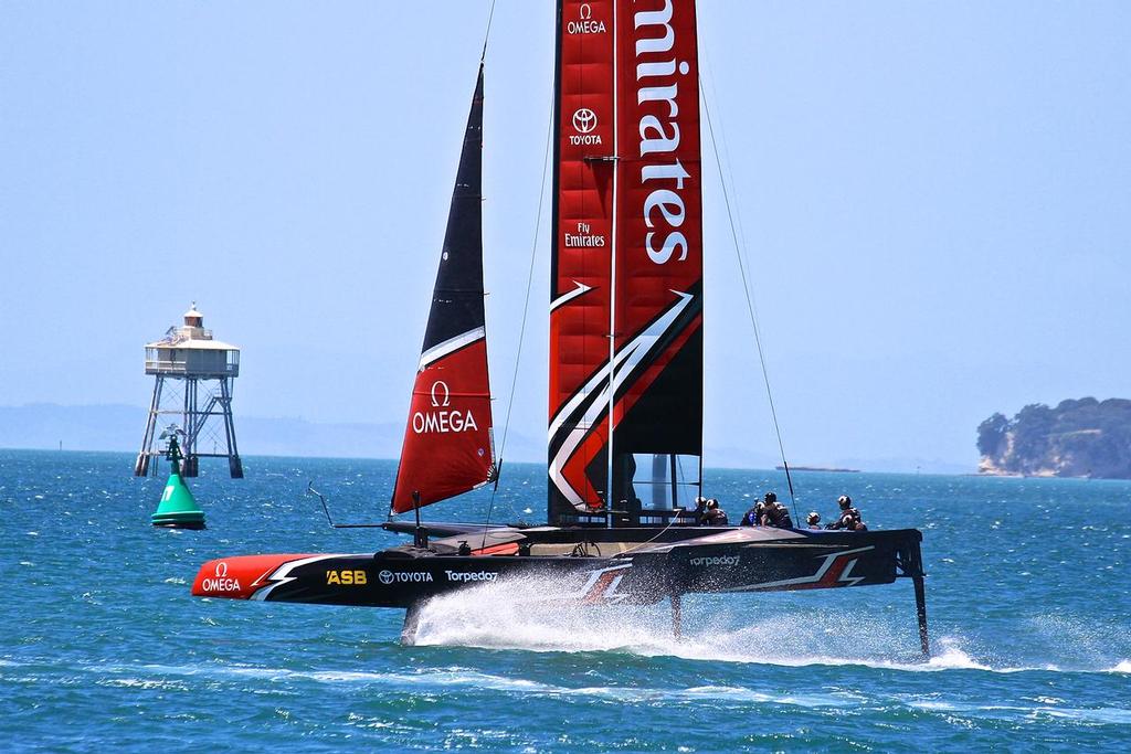  - Emirates Team New Zealand - Waitemata Harbour, November 9, 2016 photo copyright Richard Gladwell www.photosport.co.nz taken at  and featuring the  class