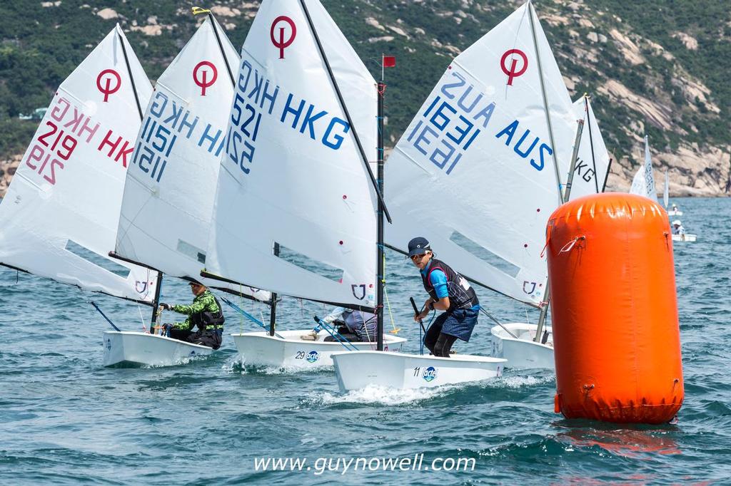 Close racing at all the marks. HKODA National and Open Championships 2016. photo copyright Guy Nowell / HKODA taken at  and featuring the  class
