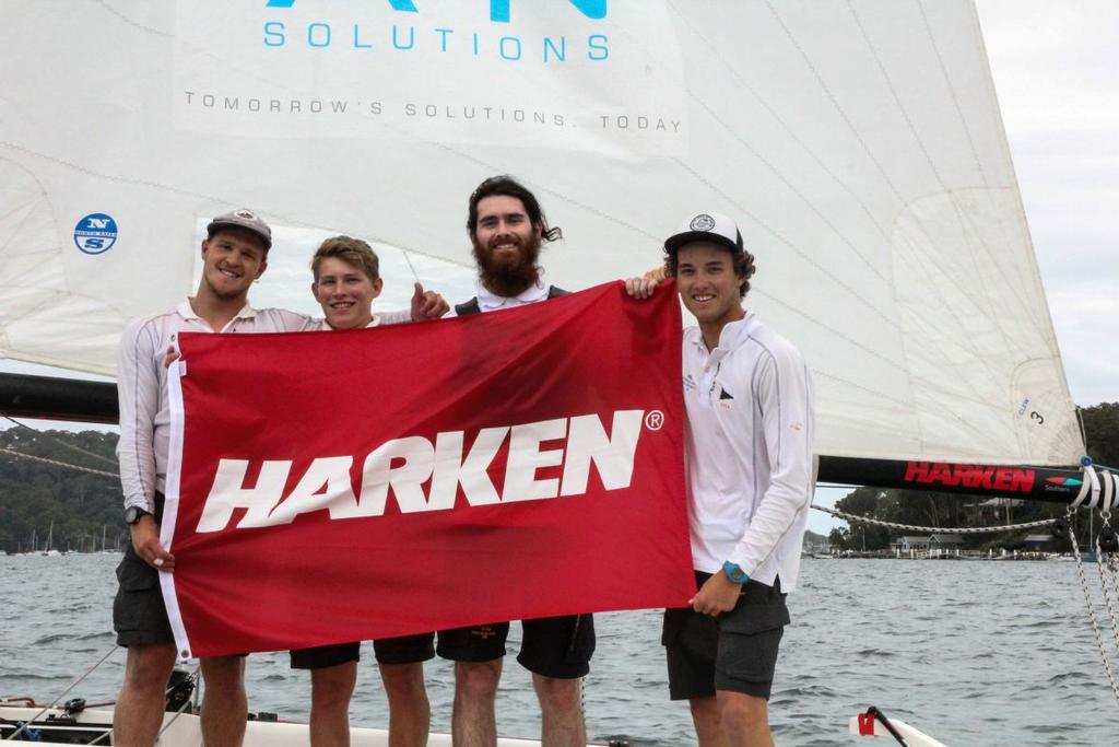 2015 Harken International Youth Match Racing Championship winner, Harry Price from CYCA photo copyright RPAYC Media taken at  and featuring the  class