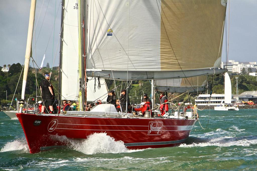 Start of PIC Coastal Classic - October 21, 2016 - Steinlager 2 photo copyright Richard Gladwell www.photosport.co.nz taken at  and featuring the  class