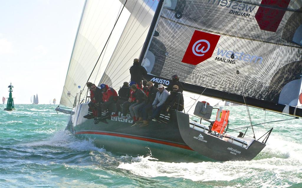 Akatea - Cookson 50 - Start of PIC Coastal Classic - October 21, 2016 - photo copyright Richard Gladwell www.photosport.co.nz taken at  and featuring the  class