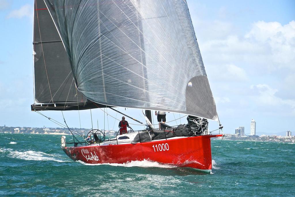 Start of PIC Coastal Classic - October 21, 2016 - Miss Scarlett photo copyright Richard Gladwell www.photosport.co.nz taken at  and featuring the  class