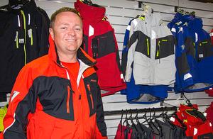 Musto's Scott Olney in the Fire Orange BR2 Lite Race Jacket photo copyright  John Curnow taken at  and featuring the  class