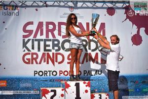 Prize Giving - IKA Kiteboarding World Championships Sardinia photo copyright Alexandru Baranescu taken at  and featuring the  class