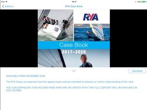World Sailing App photo copyright RYA http://www.rya.org.uk taken at  and featuring the  class