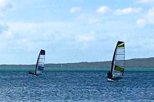 Start - Predictwind Waszp - 30nm run to Kawau - October 21, 2016 photo copyright PredictWind taken at  and featuring the  class