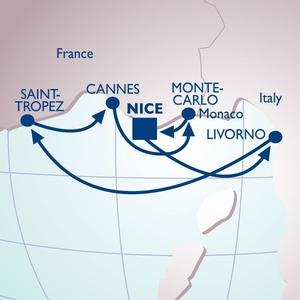 Voyage Map - Mondo Travel - Monaco GP Tour 2017 photo copyright SW taken at  and featuring the  class