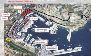 Monaco GP map - 2016 - Mondo Travel - Monaco GP Tour 2017 photo copyright SW taken at  and featuring the  class