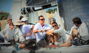 Day 2 – Artie  Crew - Rolex Middle Sea Race photo copyright Adele Muscat taken at  and featuring the  class