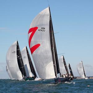 The 2017 FAST40+ Circuit has been announced with more hot racing in the Solent. photo copyright  Louay Habib taken at  and featuring the  class