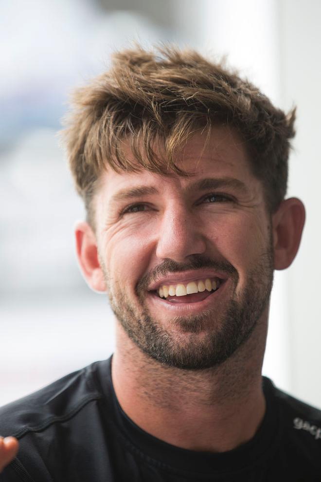 Act 1, Extreme Sailing Series Singapore 2015 – Day 1 – 18ft skiff ace Seve Jarvin will join skipper Sean Langman as mainsail trimmer onboard Team Australia’s GC32. Jarvin sailed onboard GAC Pindar in the 2014 and 2015 © Lloyd Images