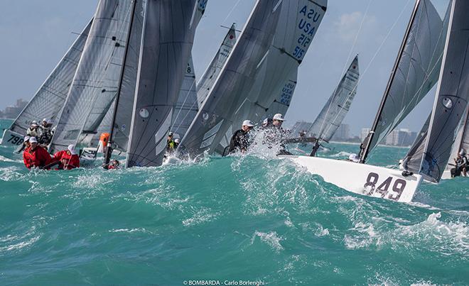 2016 Melges 24 World Championship - Miami - Day 2 © Bombarda Racing - Carlo Borlenghi