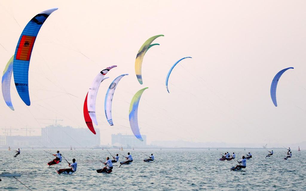 Day 3 - IKA KiteFoil Gold Cup Qatar photo copyright Shah Jahan taken at  and featuring the  class