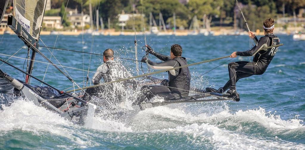 - 18ft Skiffs - NSW State Title - Race 3, November 13, 2016 photo copyright Michael Chittenden  taken at  and featuring the  class